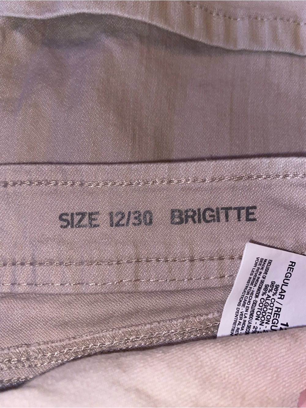 Code Bleu Women's Light Pink Jeans - Picture 4 of 13